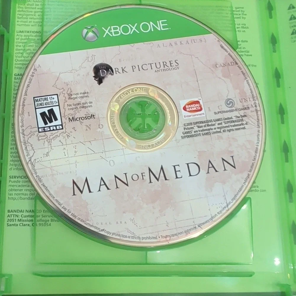 The Dark Pictures: Man of Medan (Microsoft Xbox One, 2019) Bandai Horror Game